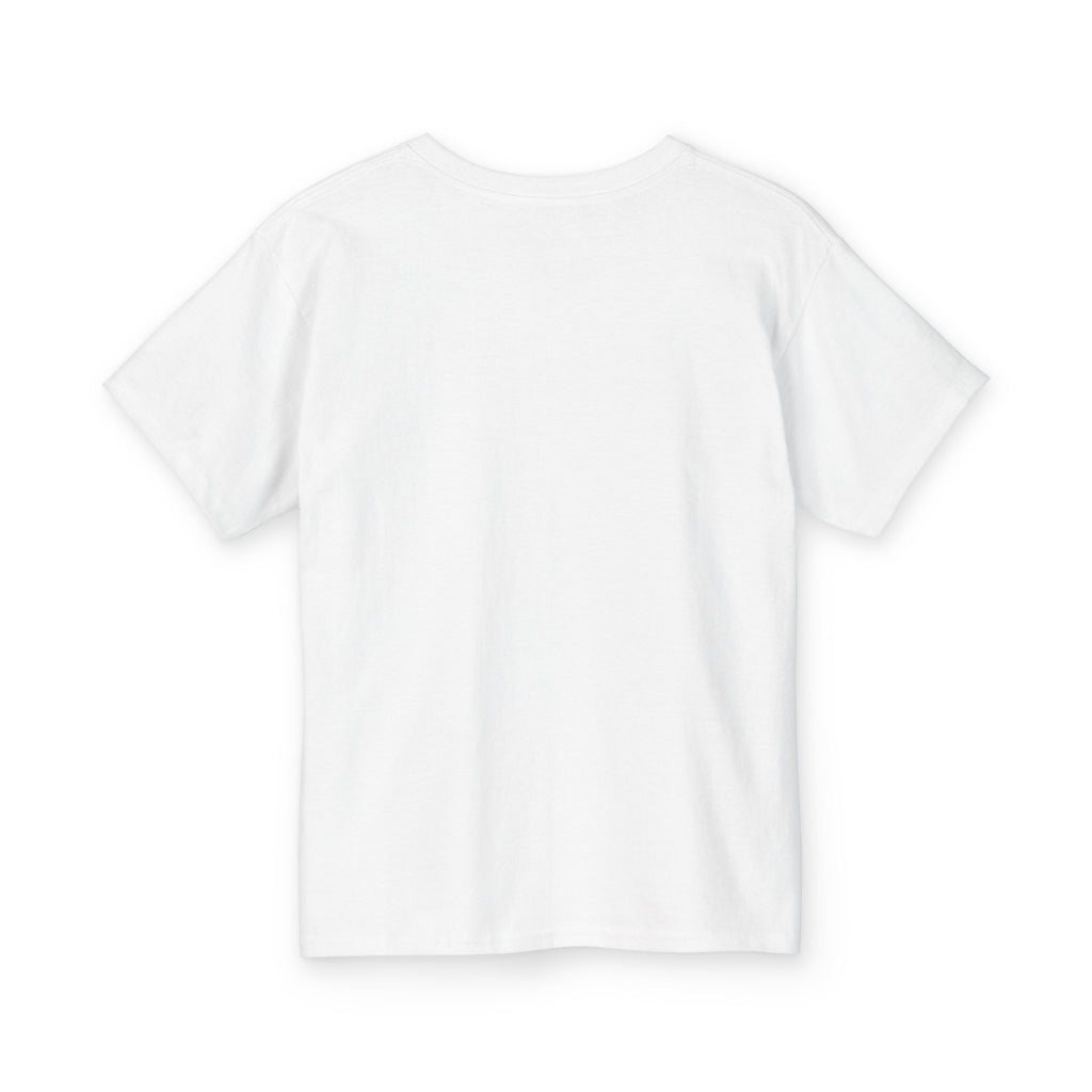 Horizon Graphic Youth Tee — Green Geometric Logo Tee for Kids